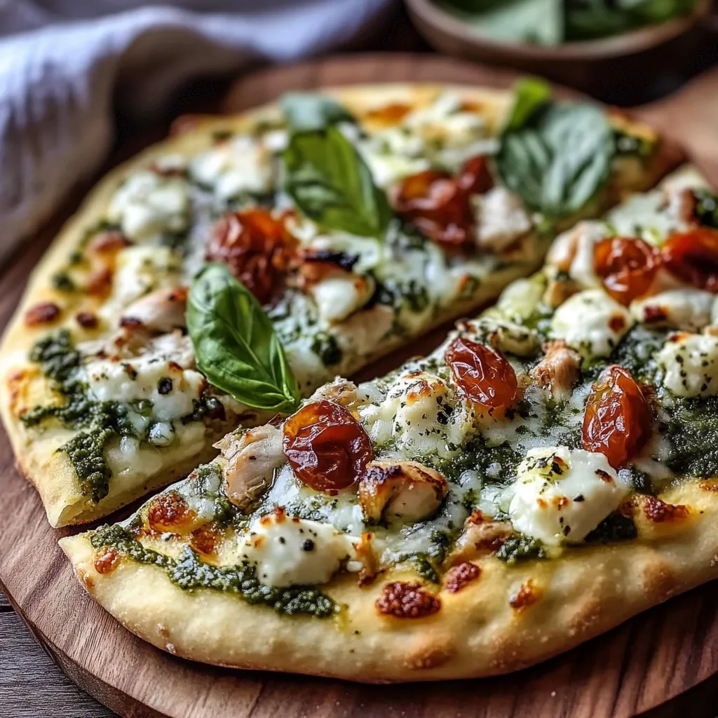 Focaccia au Poulet et au Pesto avec de la Mozzarella: An Amazing Ultimate Recipe 2